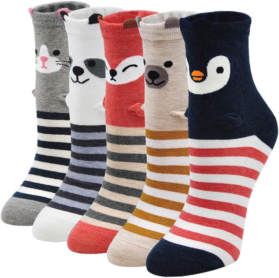 Detalle de Chaussetettes Fantaisie Femme Animaux EU 37‑43