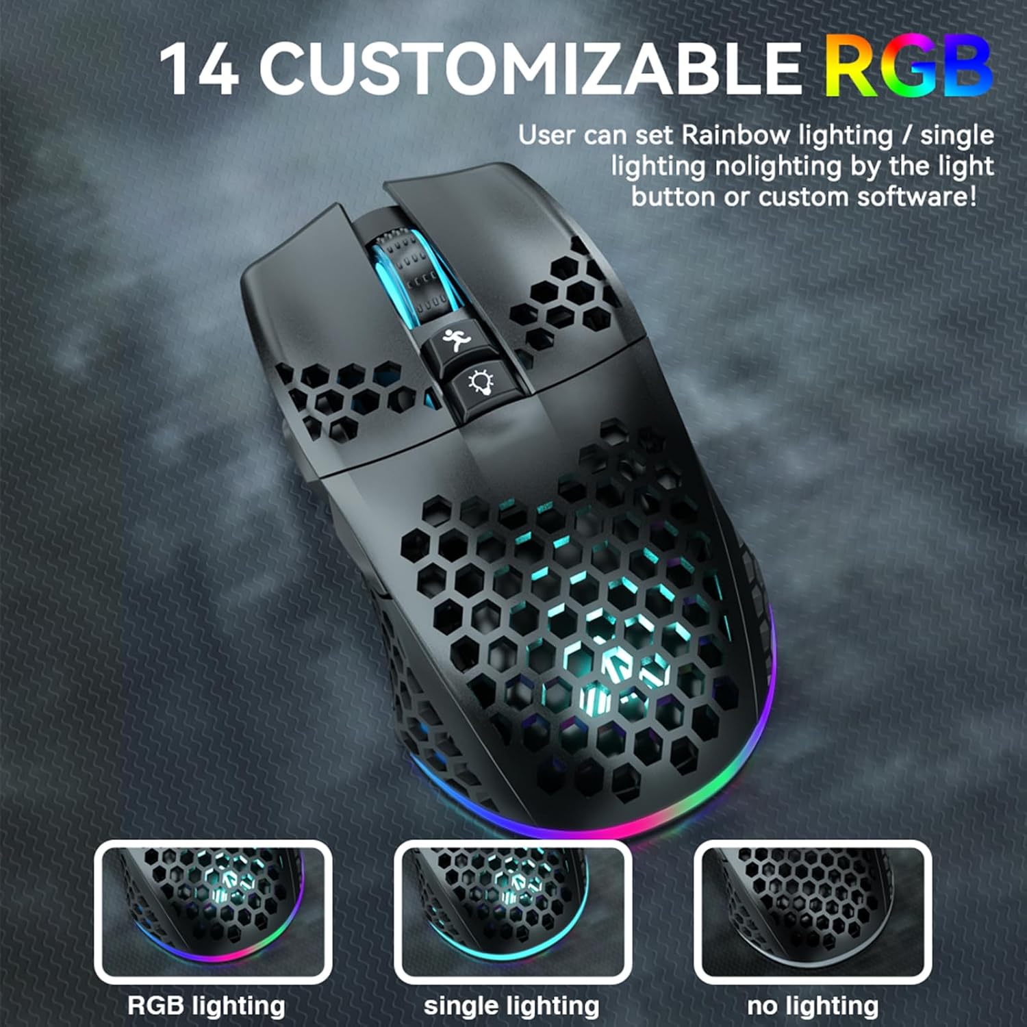 Thumbnail 6 de SOLAKAKA Wireless Gaming Mouse SM600