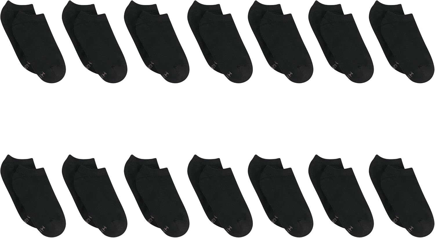 Thumbnail 1 de Hanes Women's Crew, Ankle, and No-Show Moisture-Wicking Cushioned Athletic Socks (14 Pack)
