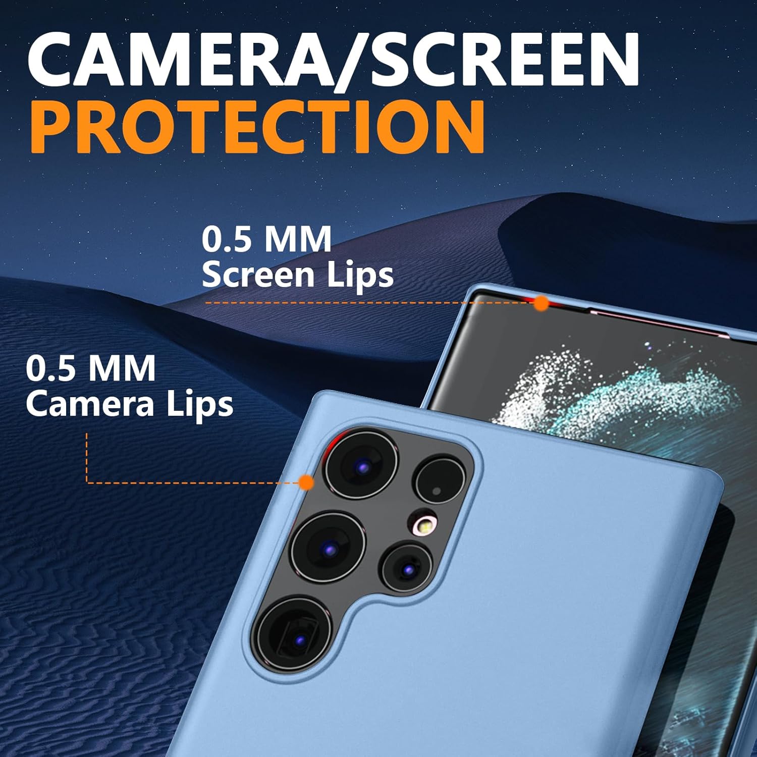 Detalle de Galful Slim Case für Samsung Galaxy S24 Plus – Matte, Ultra Dünn, 6,7