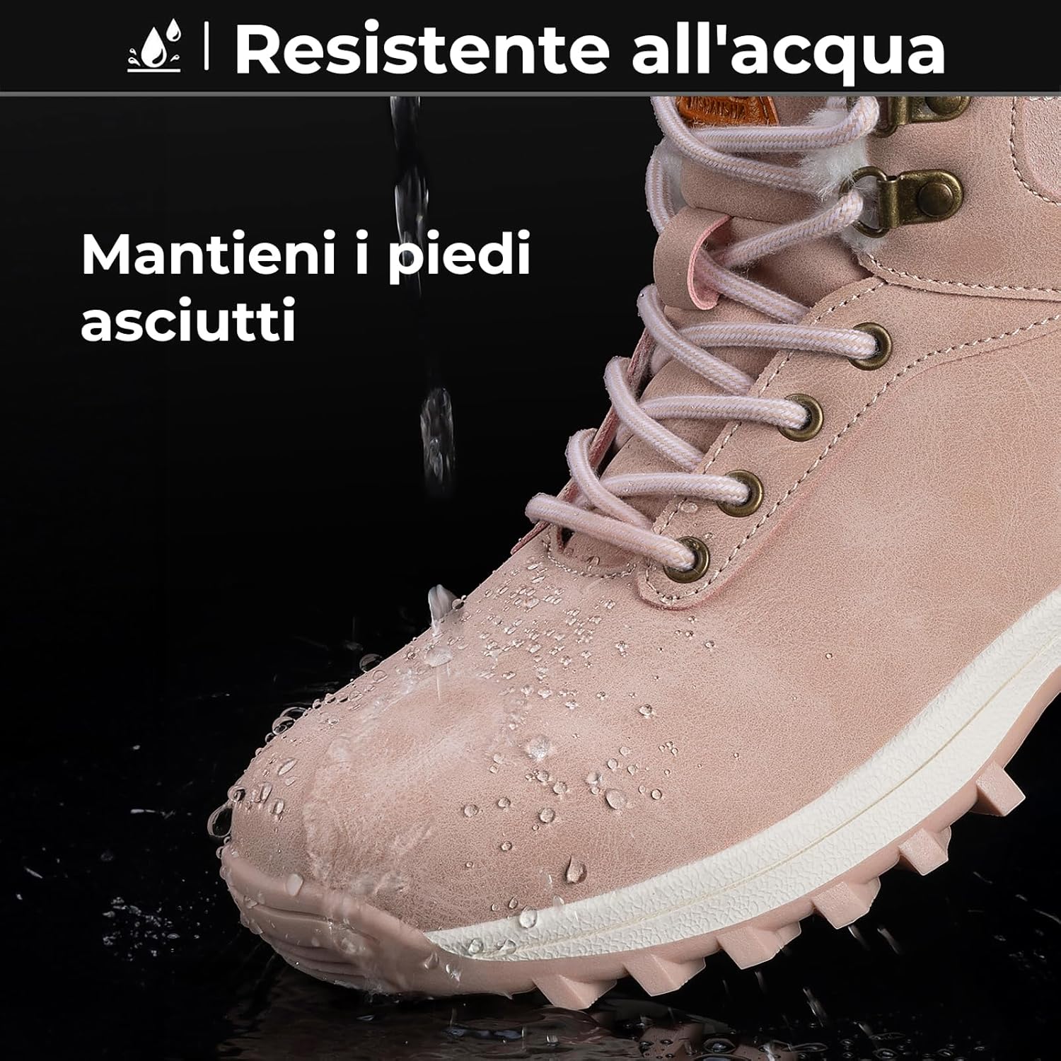 Thumbnail 3 de Mishansha Stivali da neve imbottiti uomo/donna 36-48