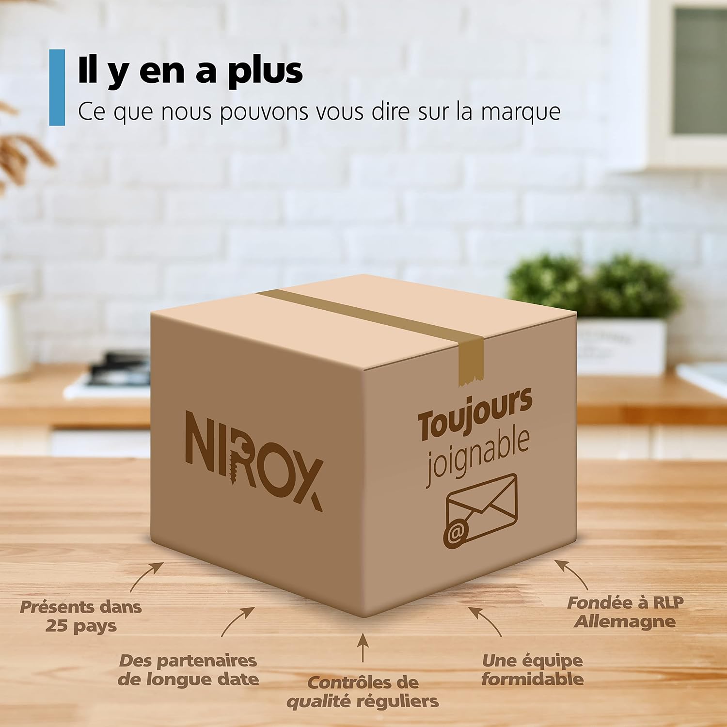 Thumbnail 6 de Nirox lot de 2 brosses WC en silicone avec manches en acier inoxydable et têtes TPR (Ø 7,7 cm)