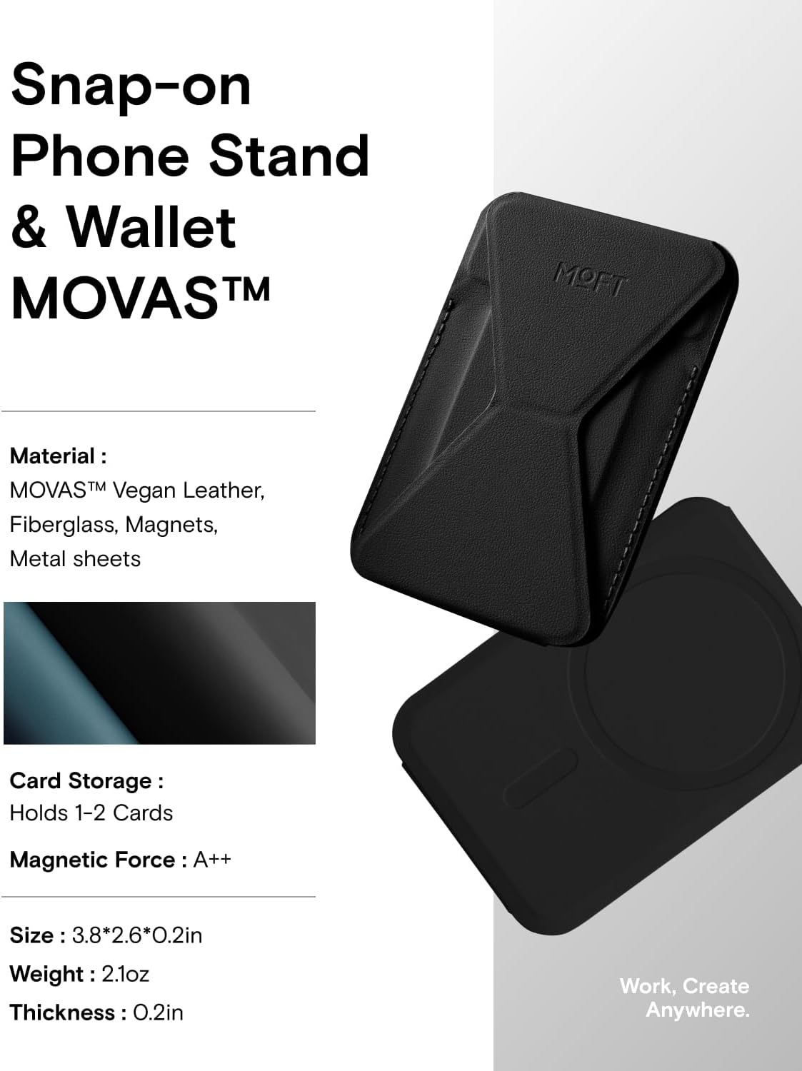 Thumbnail 5 de MOFT Magnetic Wallet Stand for iPhone 17