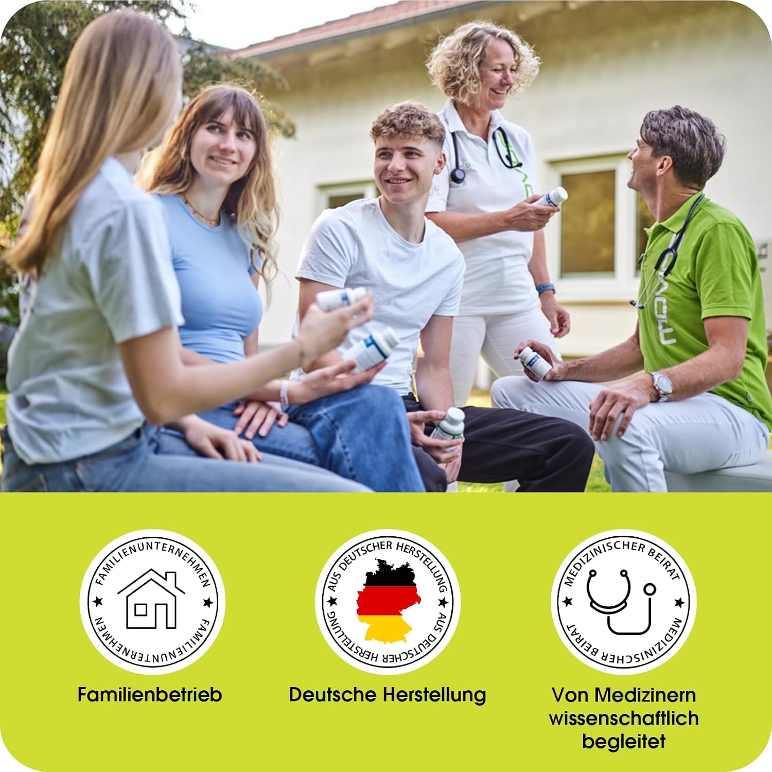 Detalle de Fair & Pure L-Glutamin 2250 mg Tagesdosis – 180 Kapseln