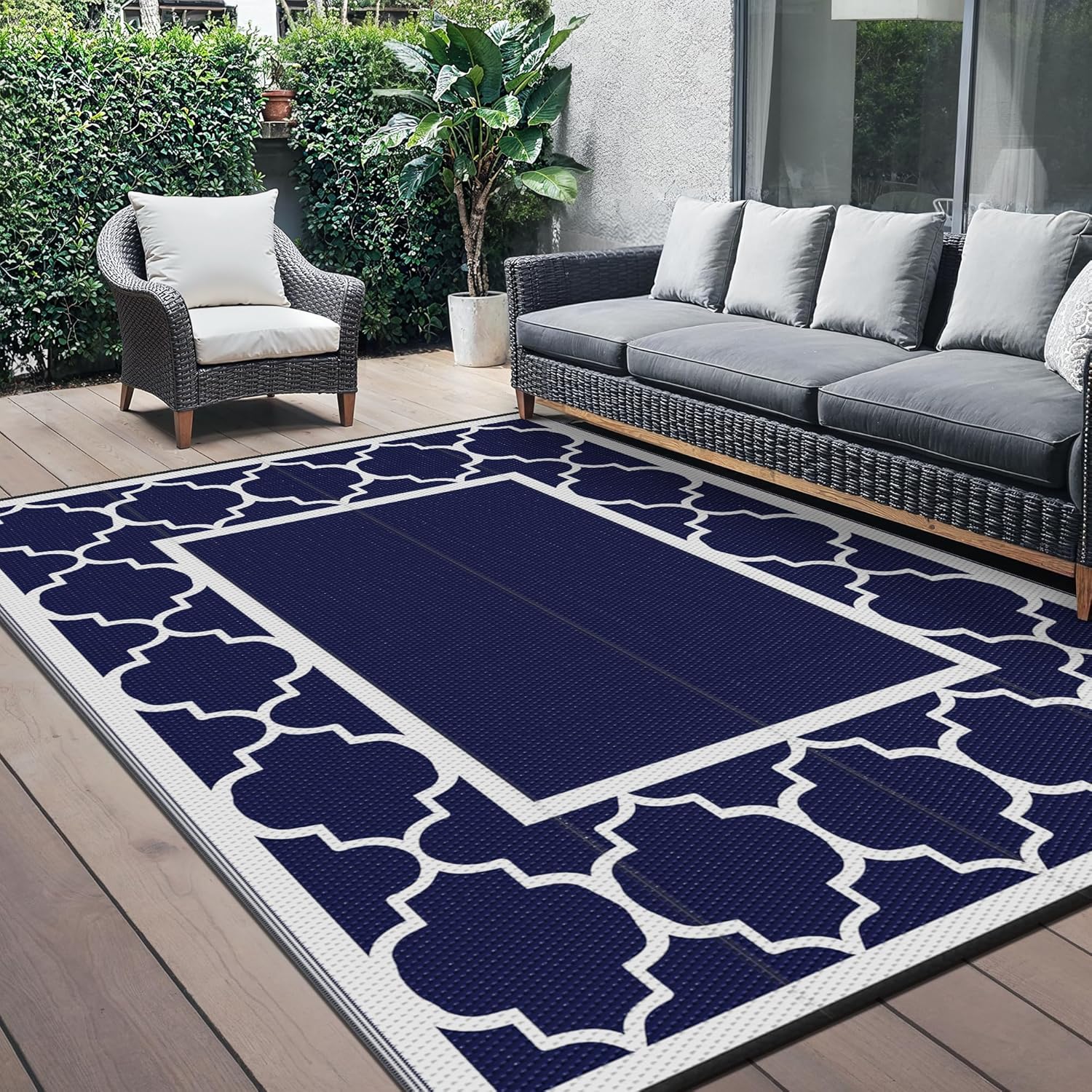 Thumbnail 6 de GENIMO Tapis Extérieur Resistant Pluie 275x365 cm