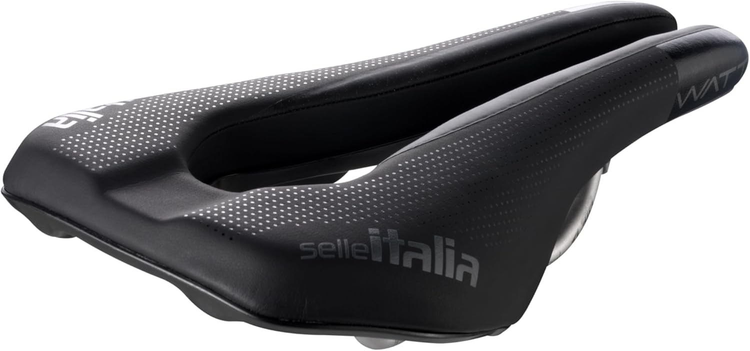 Selle WATT Gel Superflow TI noir - U3 (Nera) : selle de triathlon orientée confort