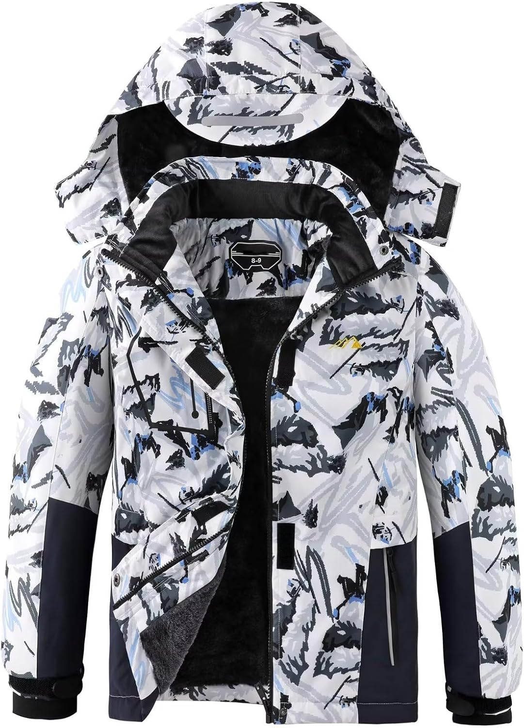 Thumbnail 3 de Kid's Ski Jacket with Detachable Hood ⚡
