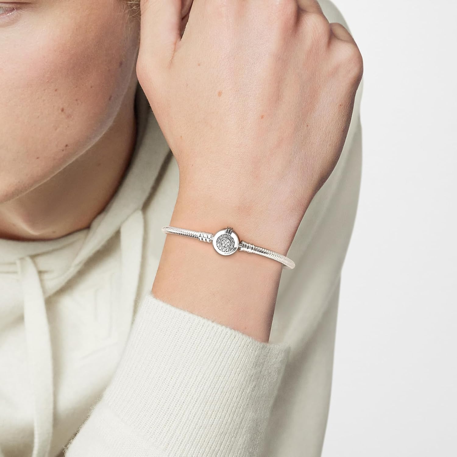 Thumbnail 3 de Ruaidhra Sterling Silber 925 Charm-Armband für Damen mit Kronenverschluss