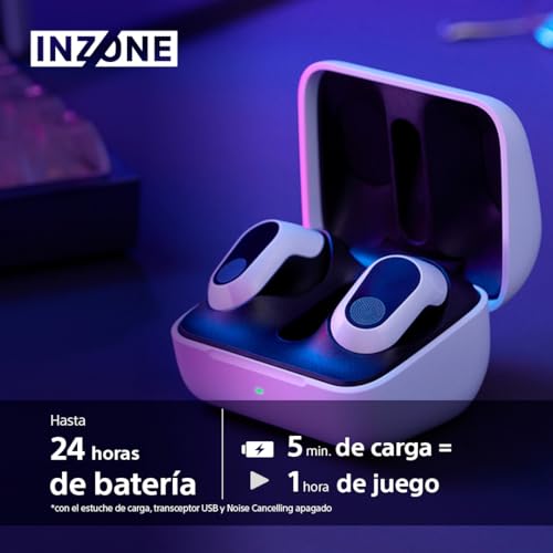 Detalle de Sony INZONE Buds: Auriculares gaming inalámbricos para PC y PS5, con baja latencia y 360 Spatial Sound