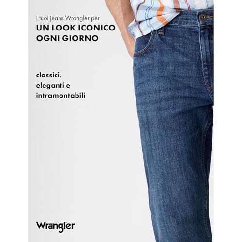 Thumbnail 6 de Wrangler Red Kabel 112126012, jeans uomo regular a gamba dritta Authentic Blue