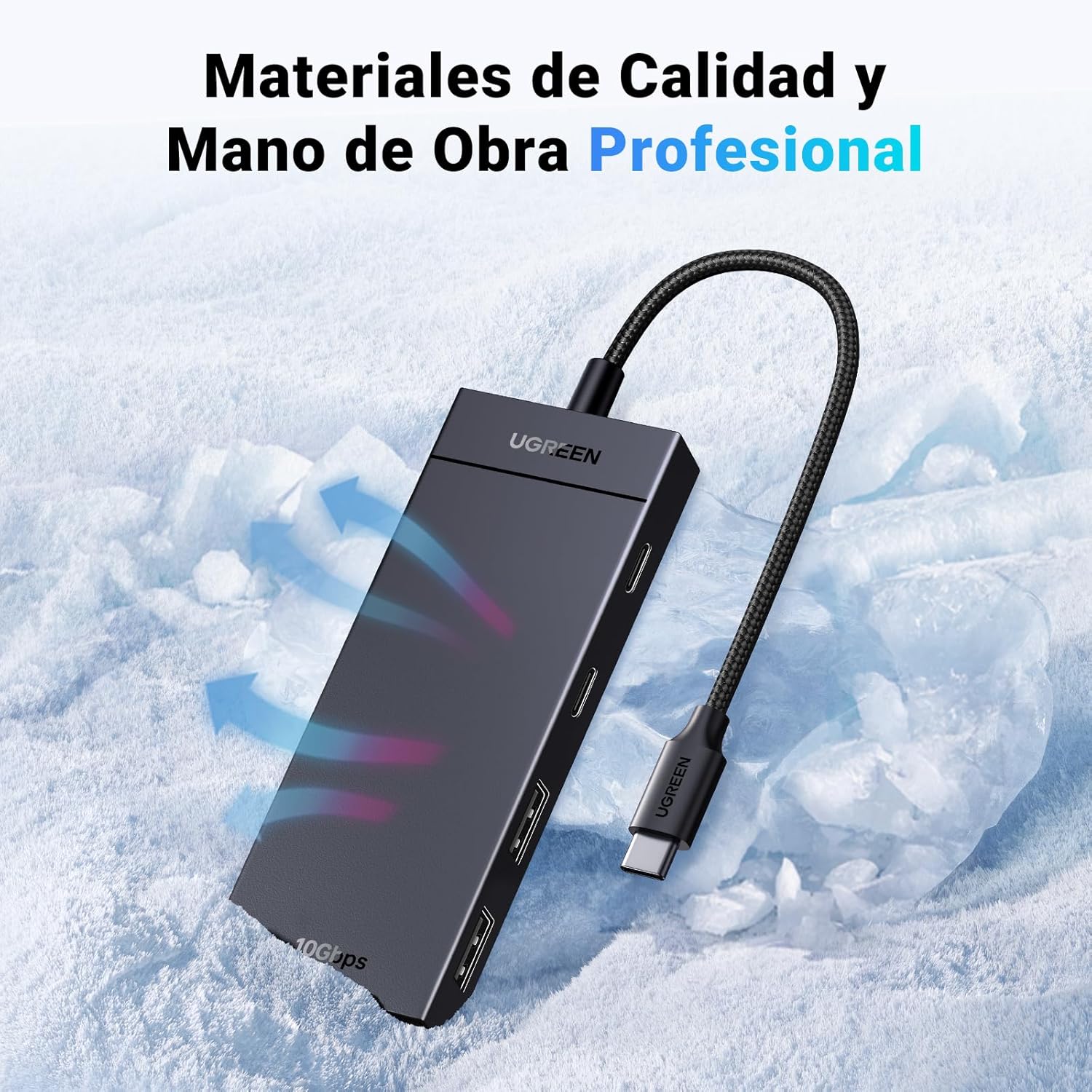 Thumbnail 5 de UGREEN 10Gbps Hub USB C: Conecta y Expande Tu Dispositivo 🚀