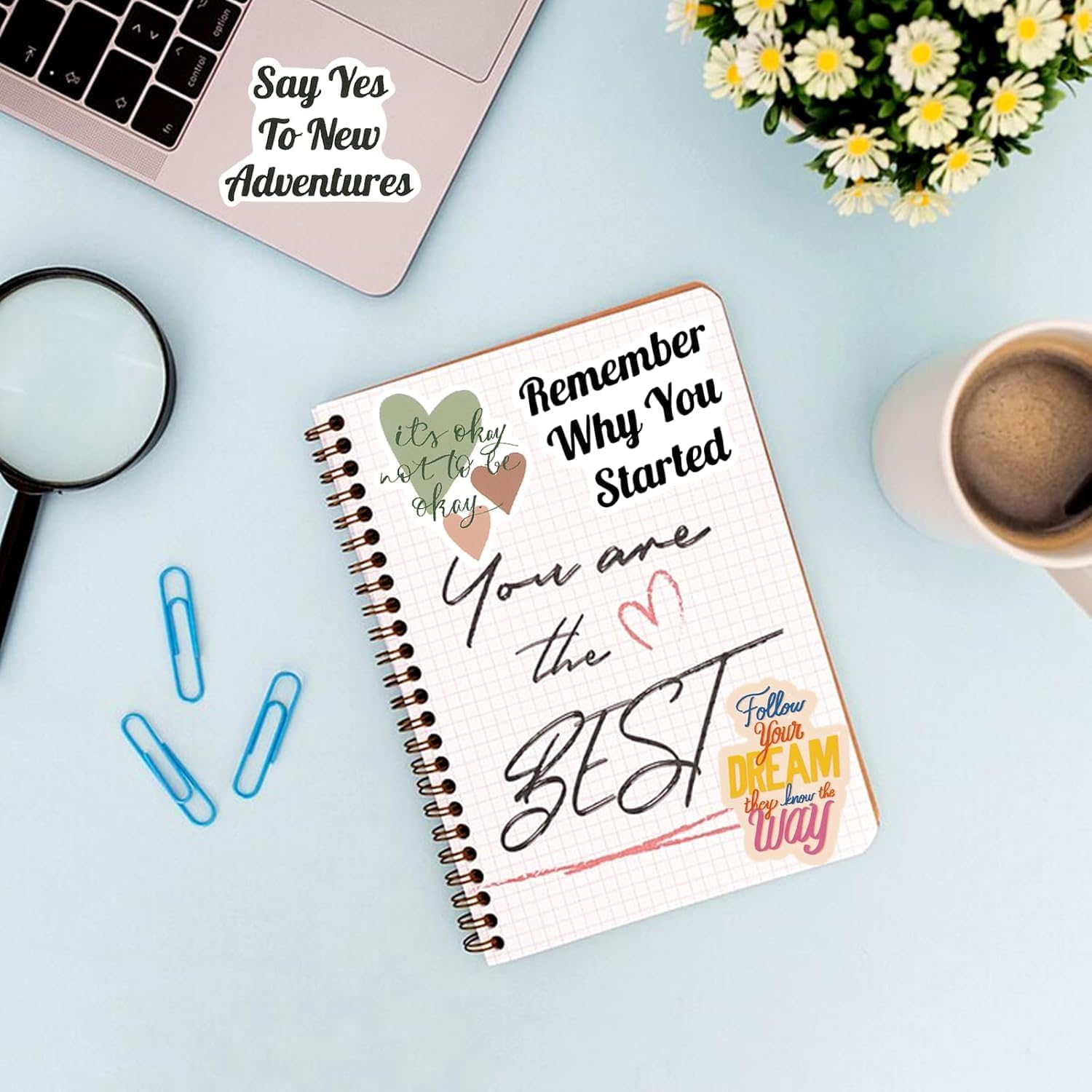 Detalle 2 de 120pcs Inspirational Stickers Pack