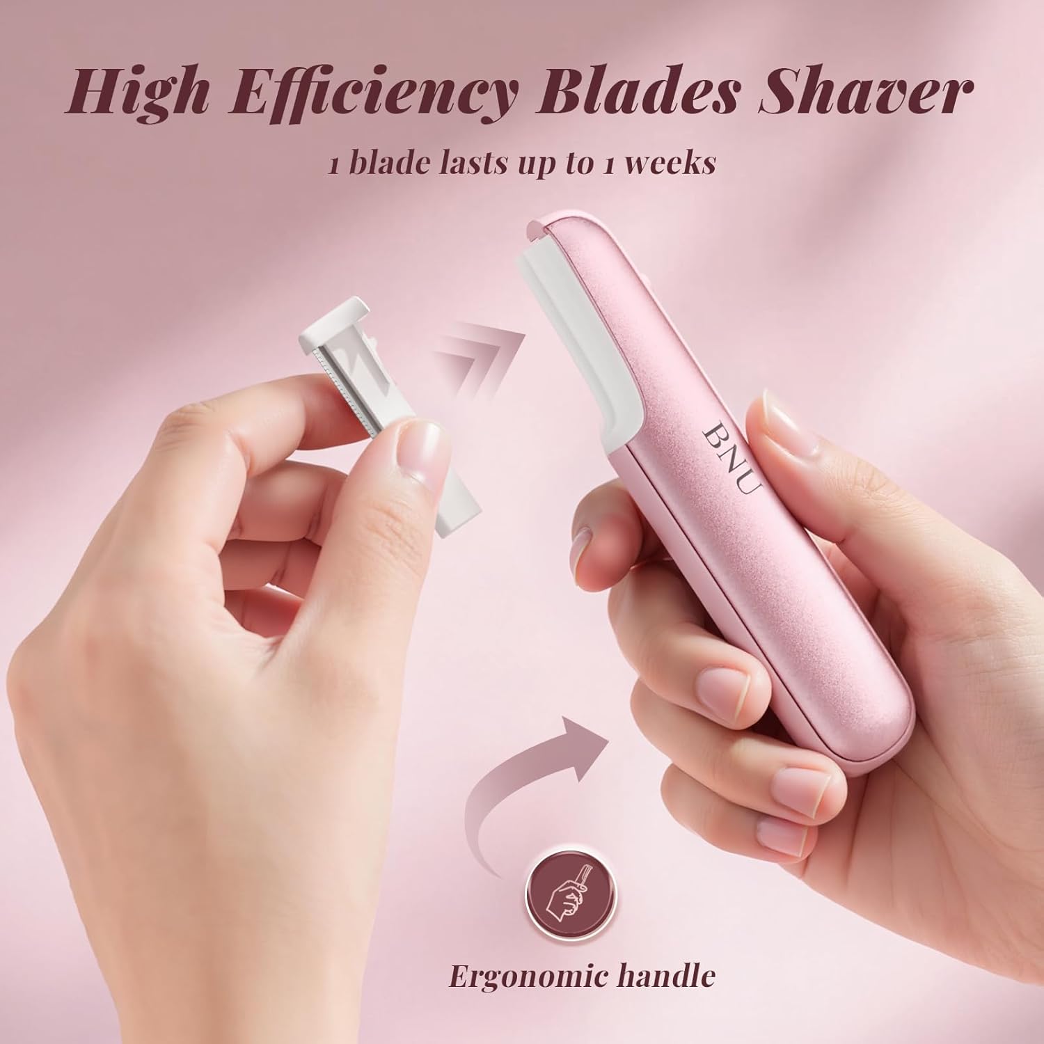 Detalle 2 de BNU Dermaplane Razor 3-Speed Rechargeable 💄