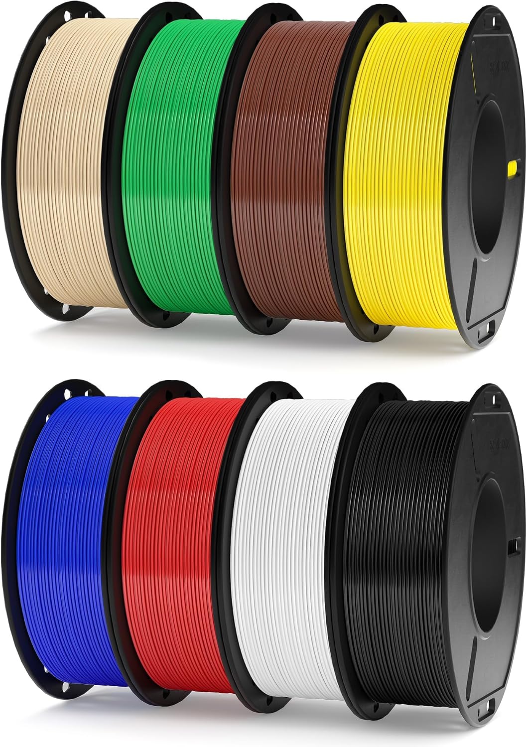 Detalle de ELEGOO Rapid PETG 1.75 mm 3D Printer Filament, 8 Colours, 250 g Spools