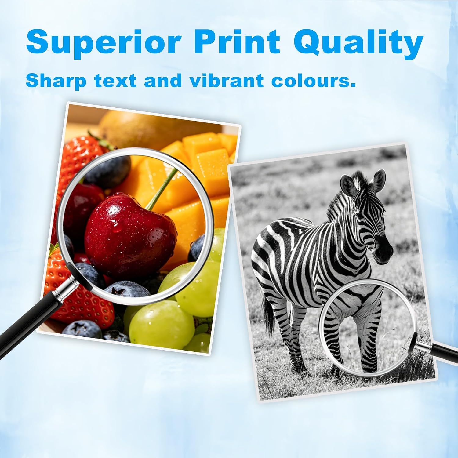 Thumbnail 3 de DCOKBO 61XL Ink Cartridge 2-Pack, Black and Tri-Colour for HP Printers