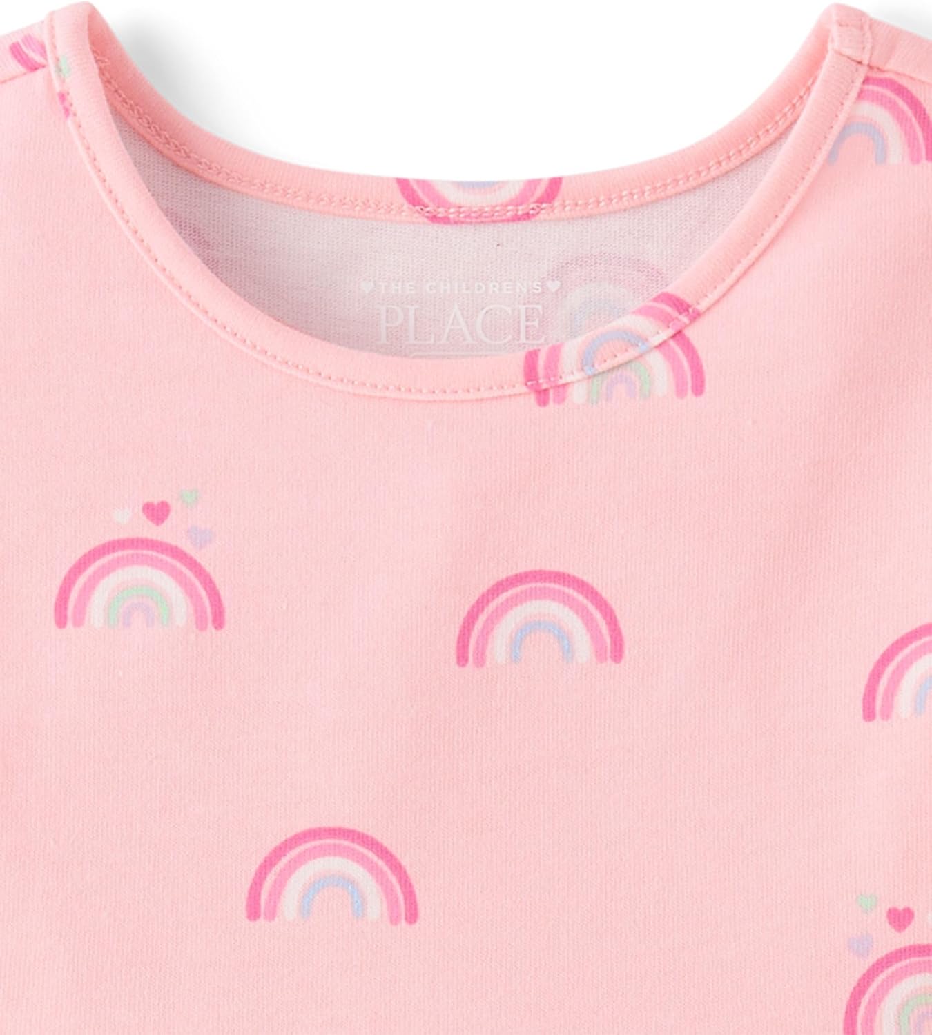 Detalle de The Children's Place Baby and Toddler Girls' Casual Dress, Cotton-Blend Jersey