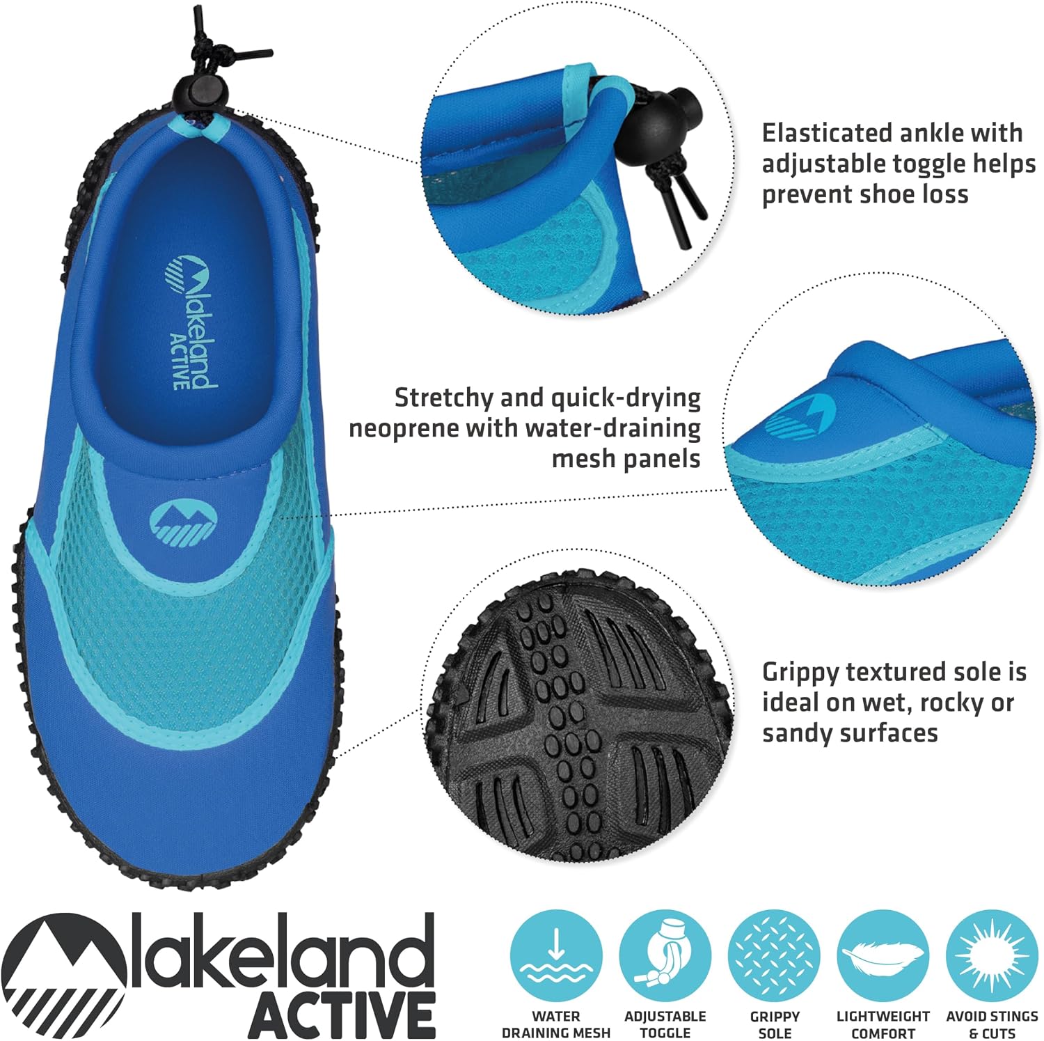 Thumbnail 3 de Lakeland Active Boy's Eden Aquasport Water Shoes