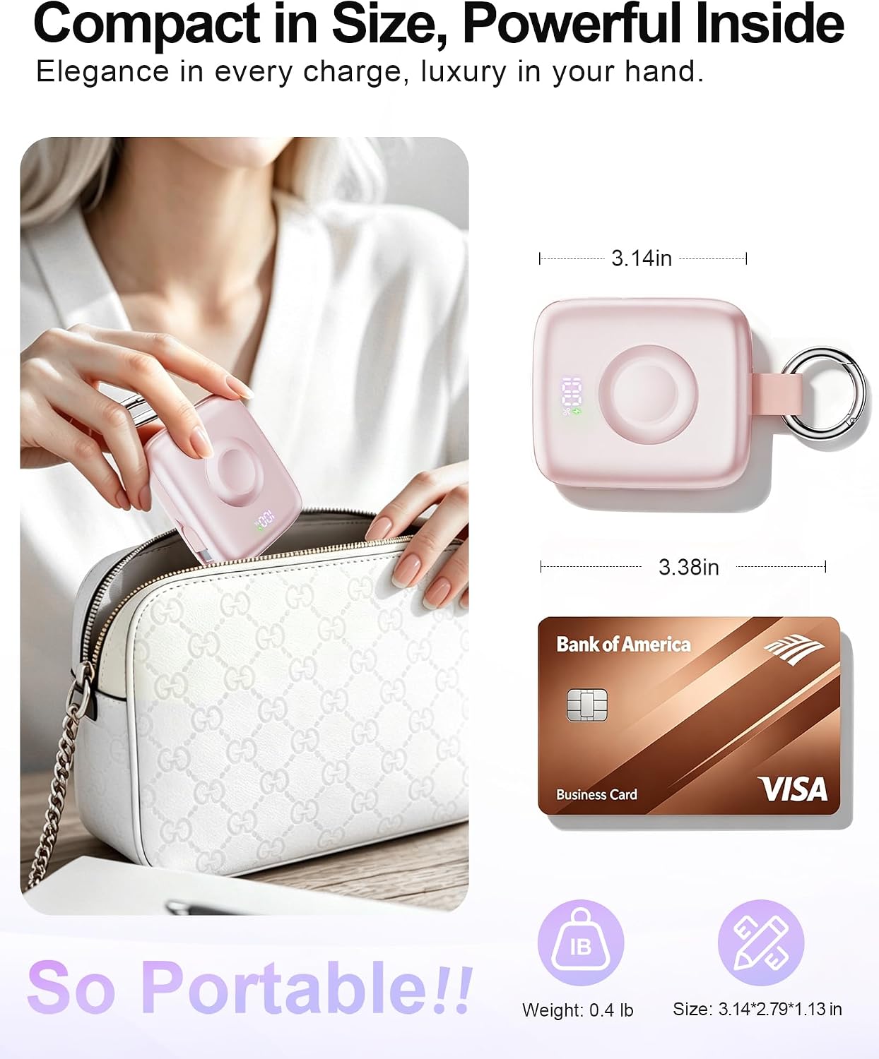Thumbnail 6 de Portable Charger 10000mAh Power Bank