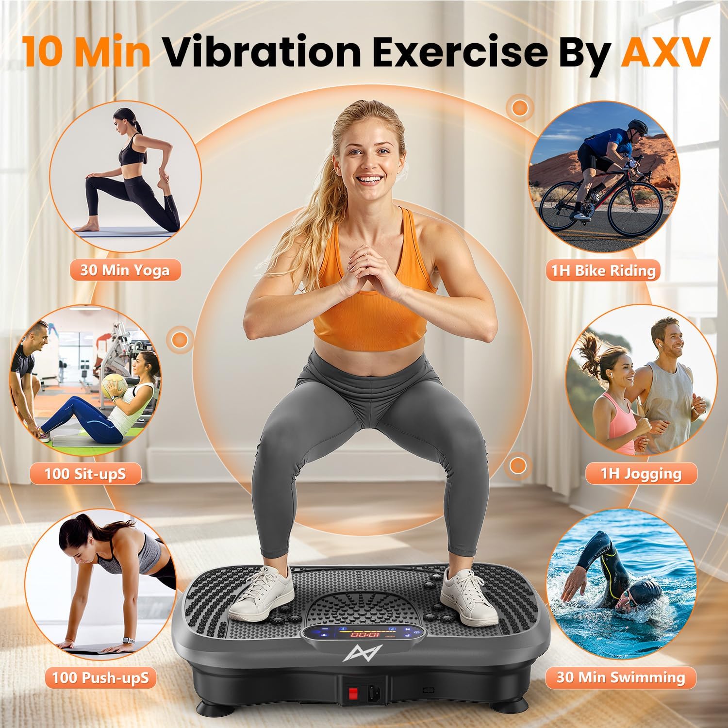 Thumbnail 4 de AXV Vibration Plate for Fitness