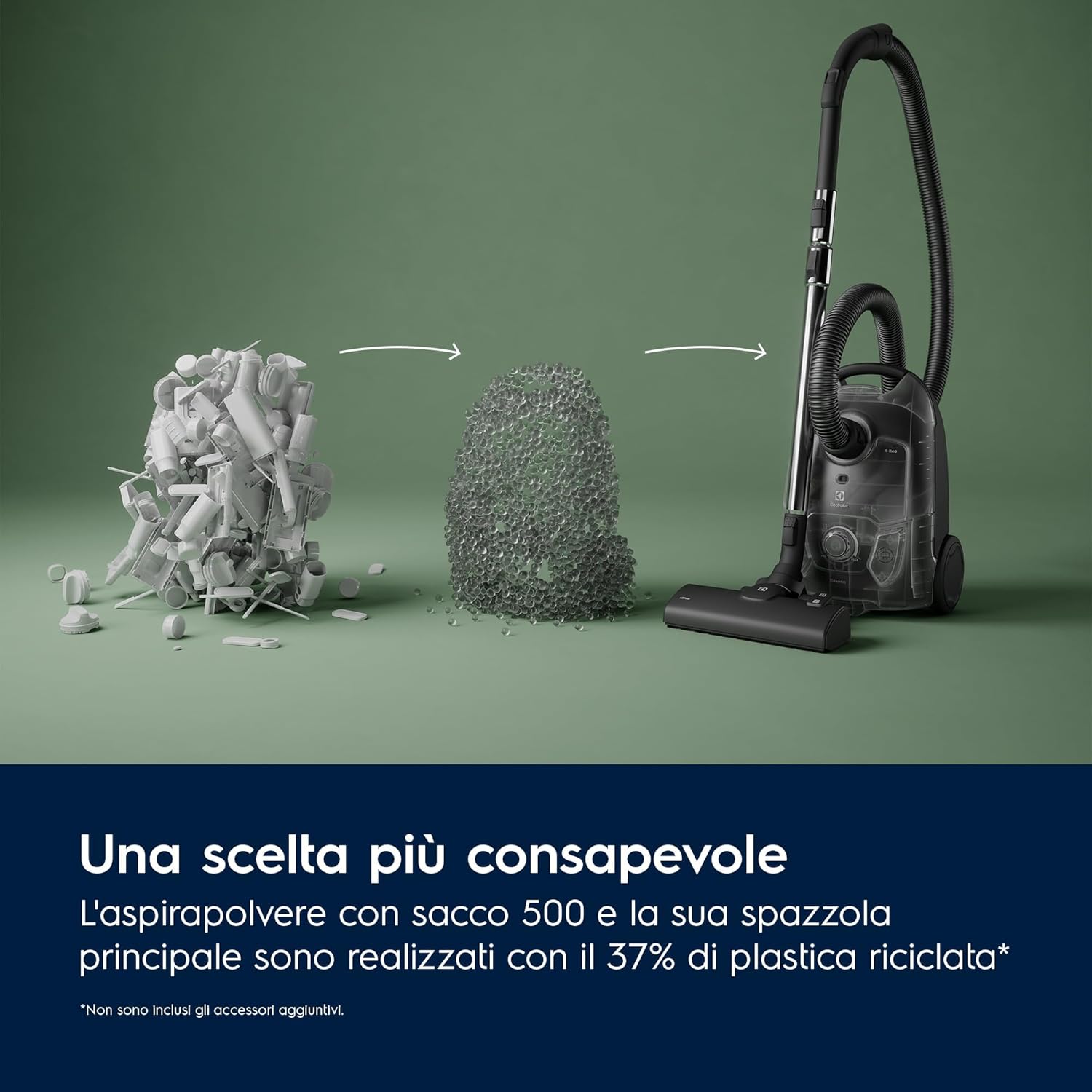 Thumbnail 4 de Electrolux EB51C1OG: Aspirapolvere a sacco 750 W con AllFloor e filtro HEPA