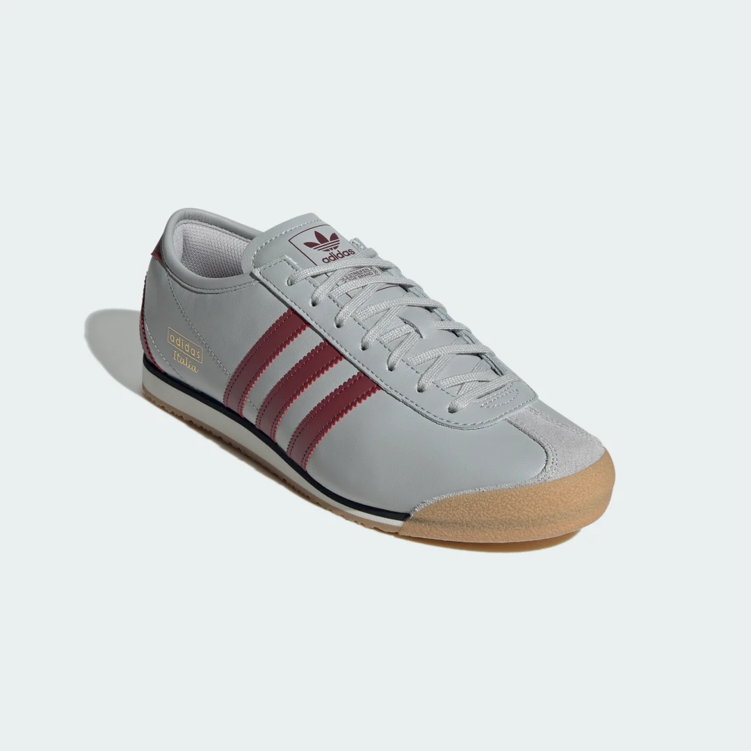 Detalle de Zapatilla Italia 70s de Adidas: imprescindible para completar un look retro con confort