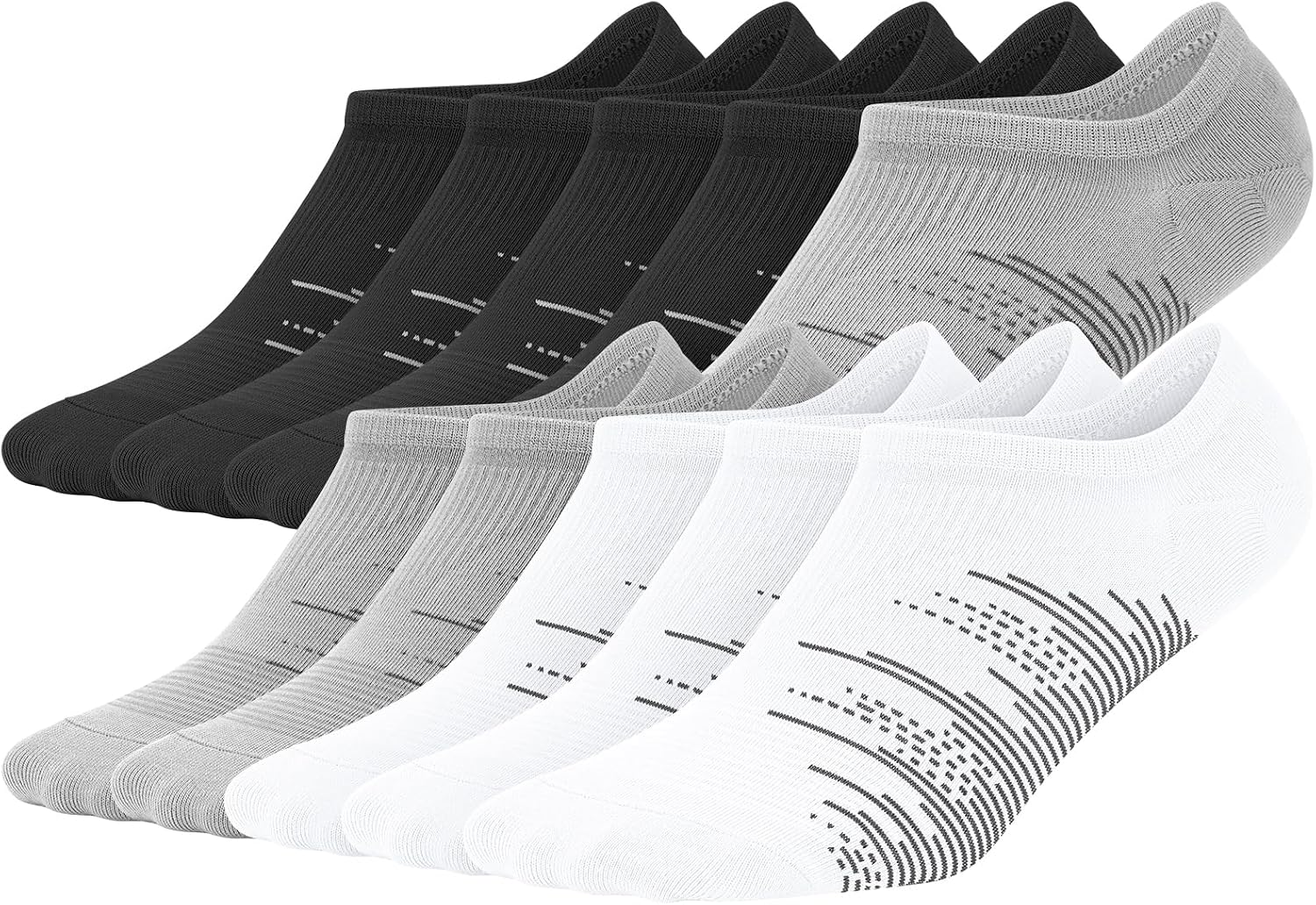 Detalle de Wernies No-Show Socks, 10-Pair Pack