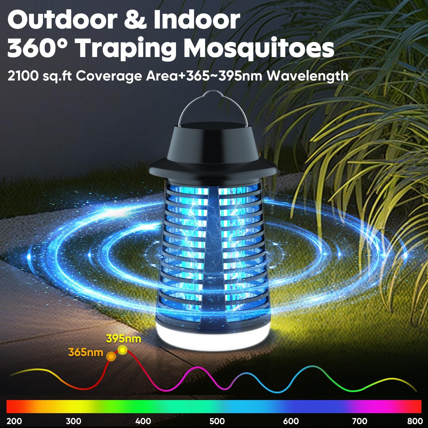 Thumbnail 3 de Bug Zapper Outdoor Indoor 4200V