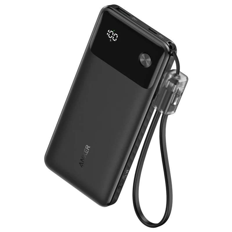Detalle de Anker PowerBank 10000 mAh 22,5W Negra