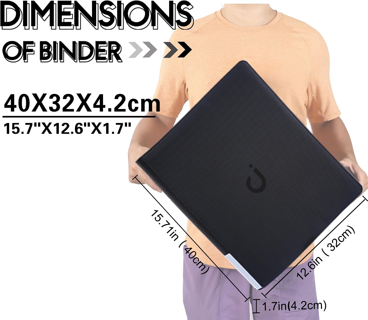 Thumbnail 1 de Toploader Binder Classic Black 9 pocket