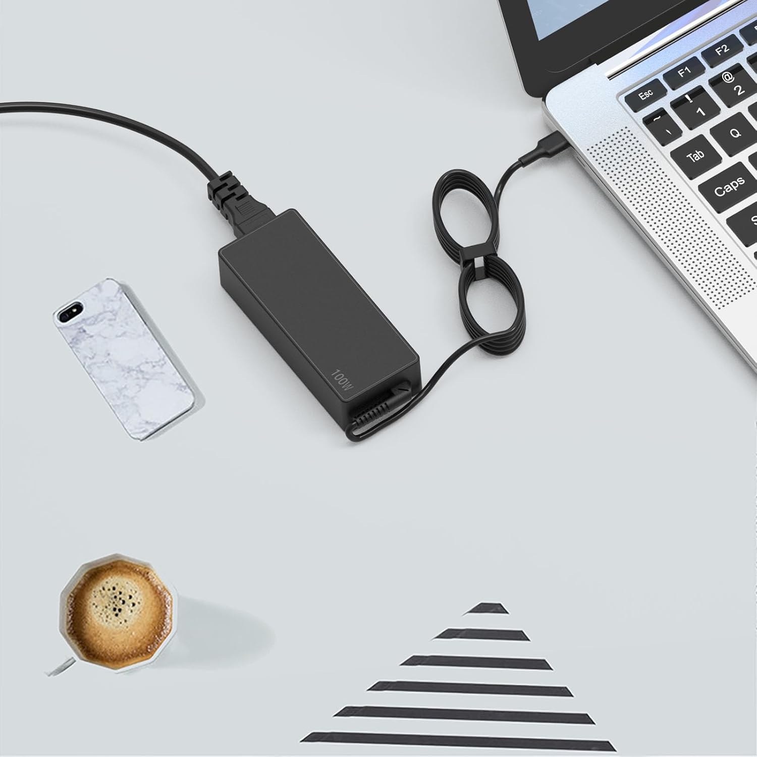 Thumbnail 6 de Hafiuege 100W USB-C Laptop Fast Charger: versatile PD 3.0 power for MacBook Pro, iPad and USB-C devices