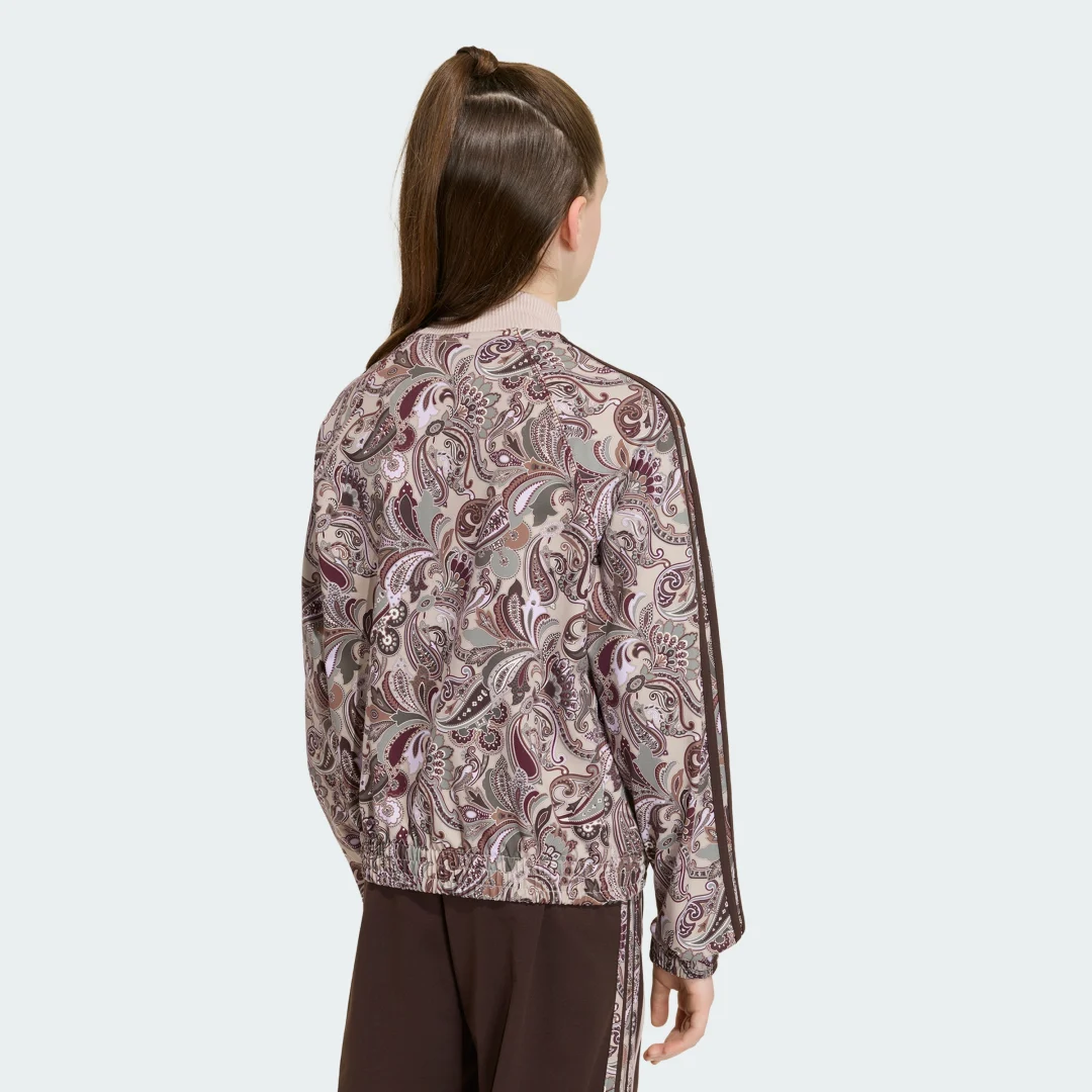 Detalle 2 de SUDADERA CORTA de Corte holgado SST Paisley de Adidas
