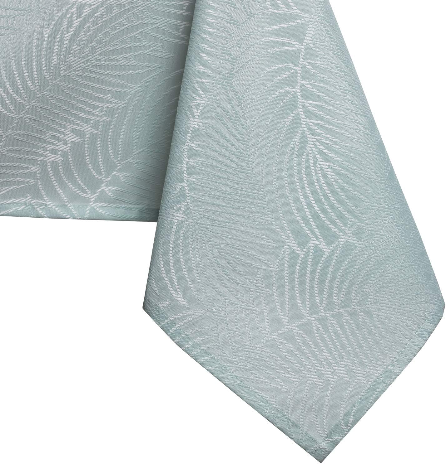 Thumbnail 6 de AmeliaHome Nappe Effet Lotus déperlant Polyester Cappuccino Gaia 120x200 cm