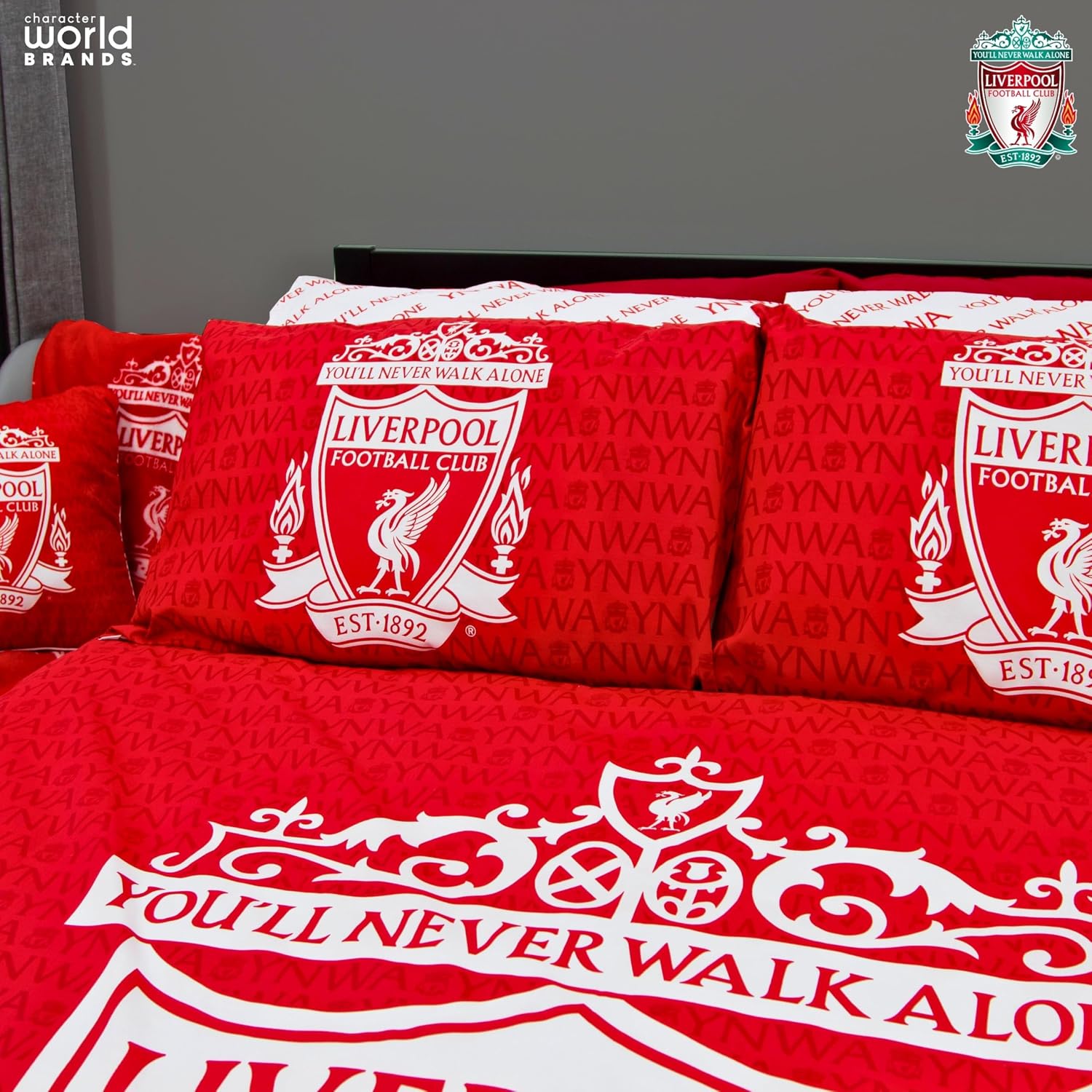 Thumbnail 5 de Liverpool FC Parure de lit double 200 x 200 cm