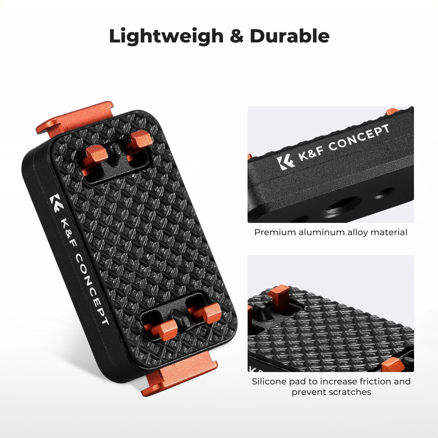 Thumbnail 5 de K&F CONCEPT Magnetic Quick Release Mount for Insta360 X5 / X4 Air with Safety Lock