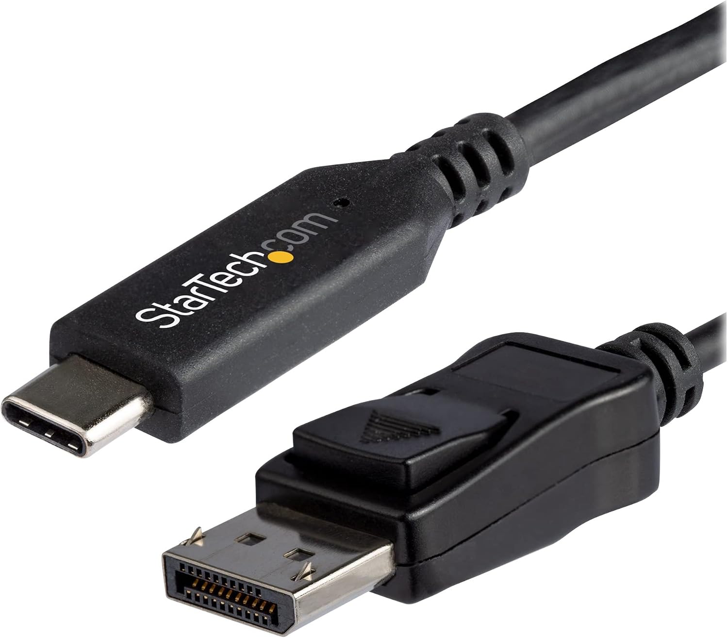 Detalle 2 de StarTech USB-C to DisplayPort 1.4 Cable (CDP2DP146B) – 6 ft / 1.8 m, 8K 60Hz, HDR, DSC, DP Alt Mode