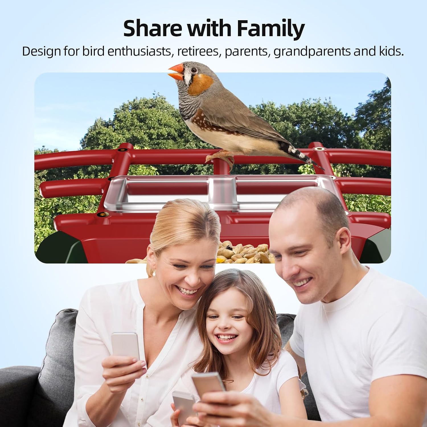 Thumbnail 6 de Cadrali Smart Bird Feeder, 3K HD
