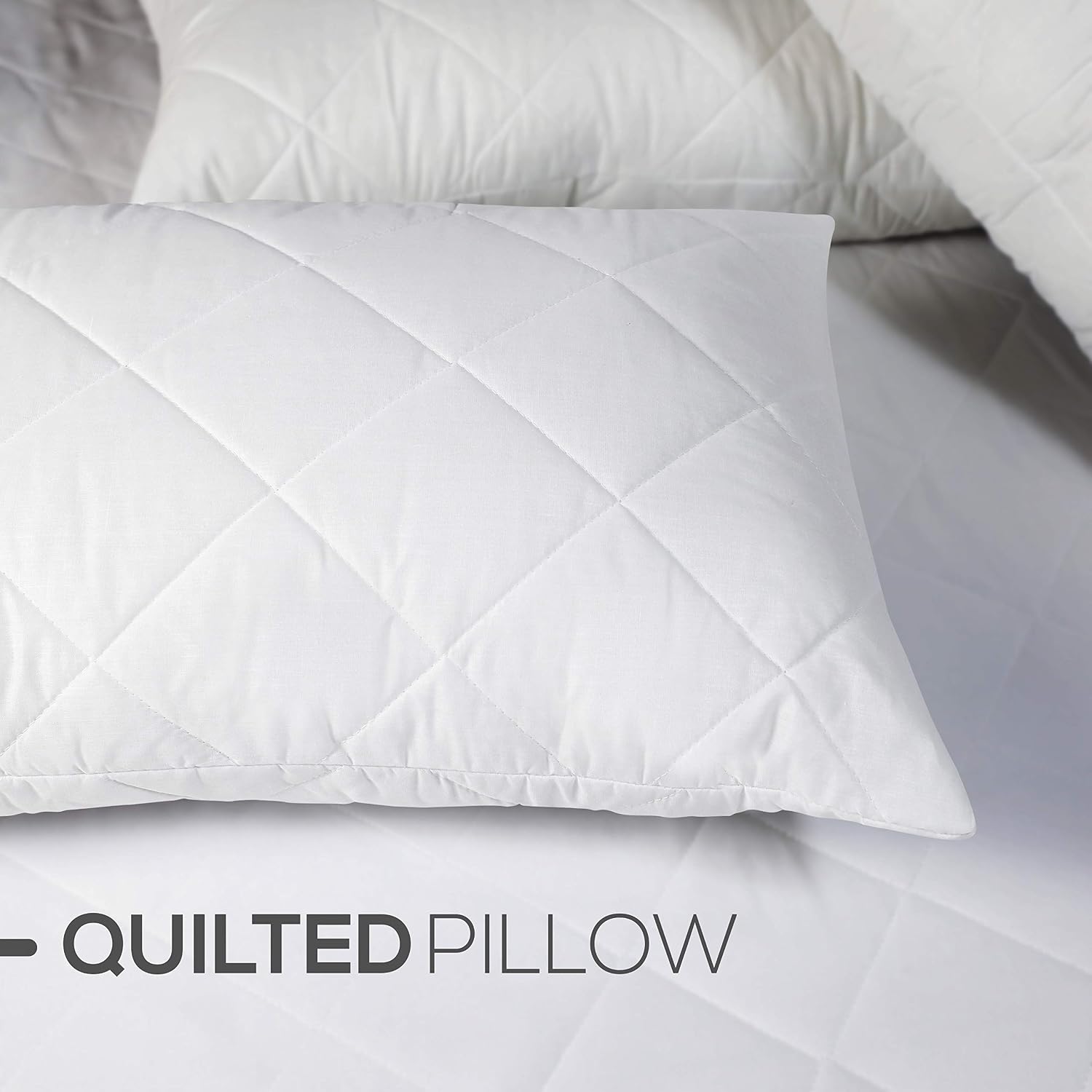 Thumbnail 6 de Adam Home Pillows 2 Pack – Hotel Quality, Quilted Cover, Hypoallergenic Filling