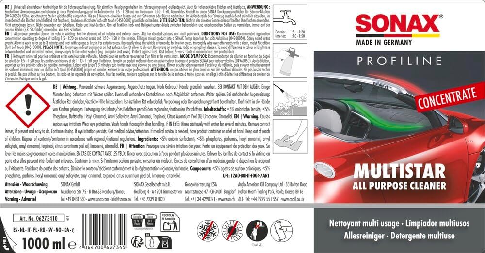 Thumbnail 1 de SONAX PROFILINE MultiStar (1 Liter) – universell einsetzbarer Kraftreiniger