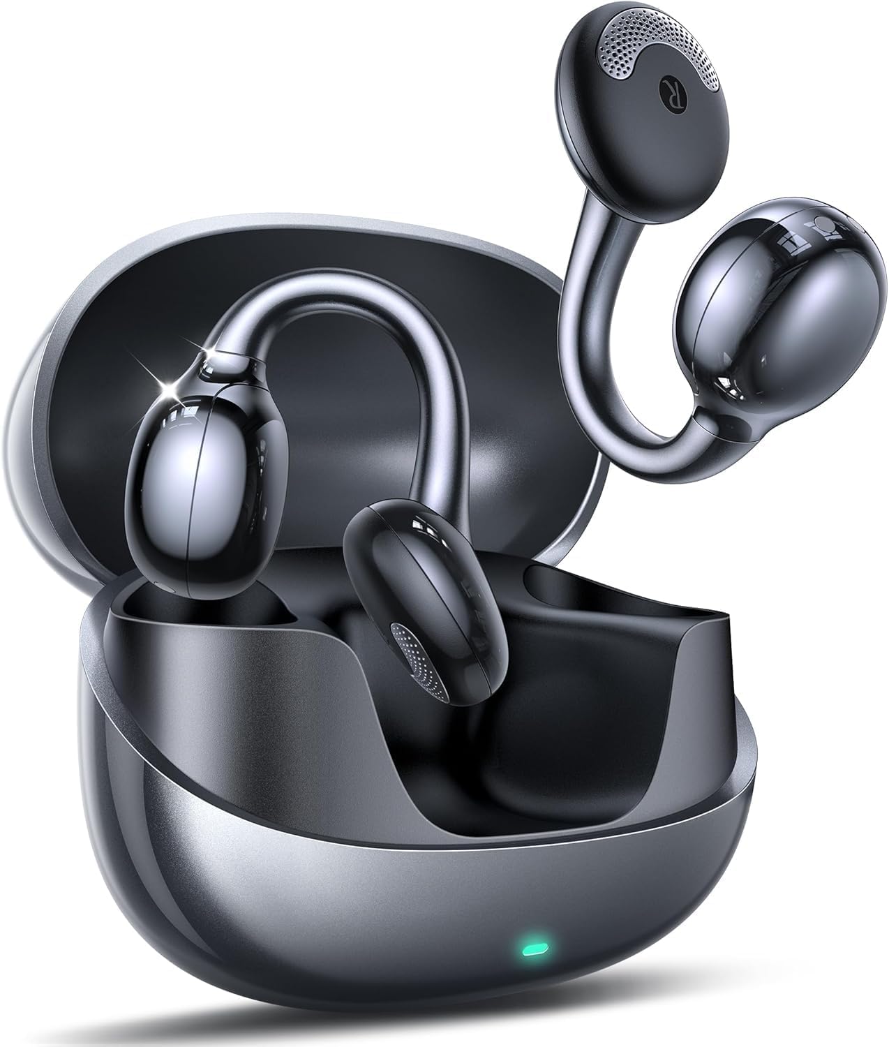 Detalle de JOYROOM OE3 Open-Ear Kopfhörer Bluetooth 5.4, 30 h Spielzeit
