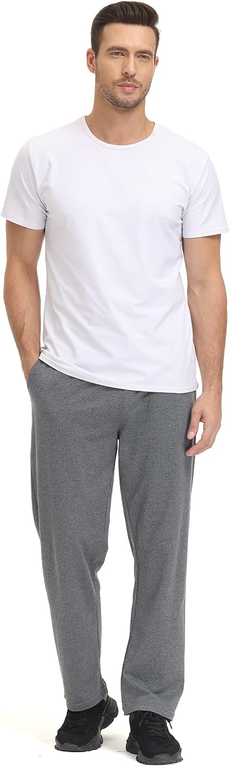 Thumbnail 2 de HMIYA Herren Jogginghose aus Baumwolle mit Elasthan – Sweathose mit Taschen, atmungsaktiv