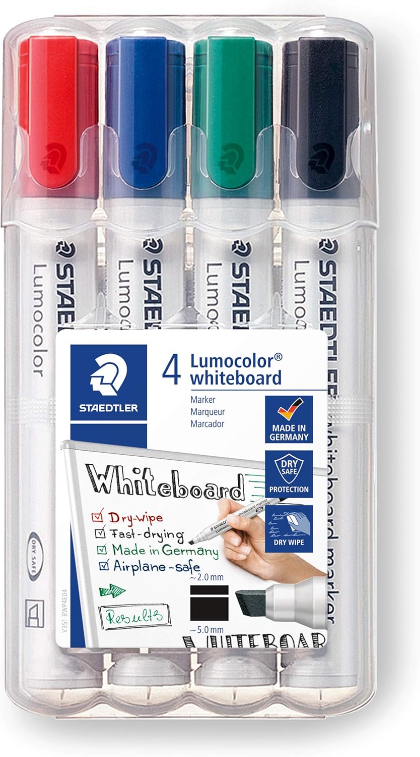 Thumbnail 1 de STAEDTLER Whiteboard-Set Lumocolor 613 S – zuverlässige Grundausstattung für Whiteboards