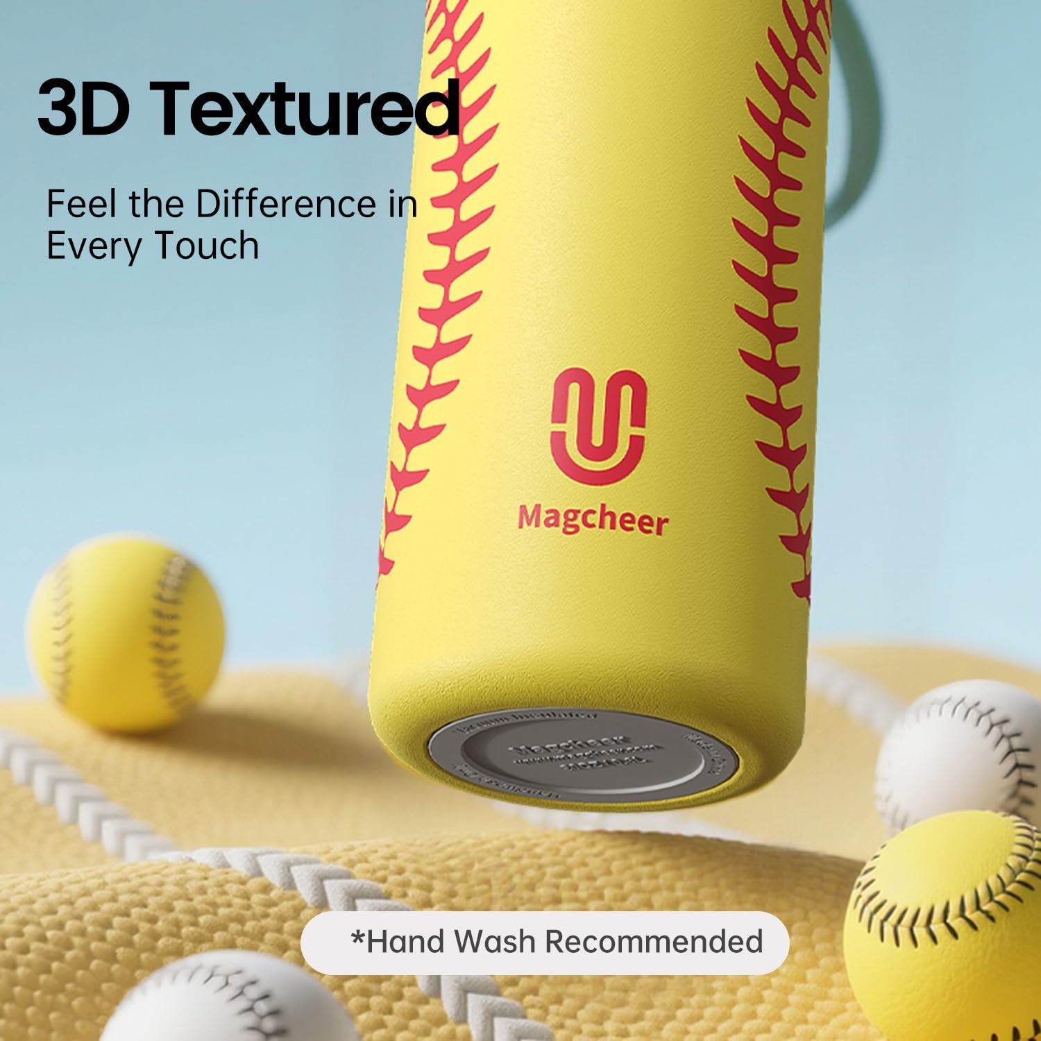Thumbnail 4 de magcheer Insulated Softball Water Bottle 600 ml 🥤