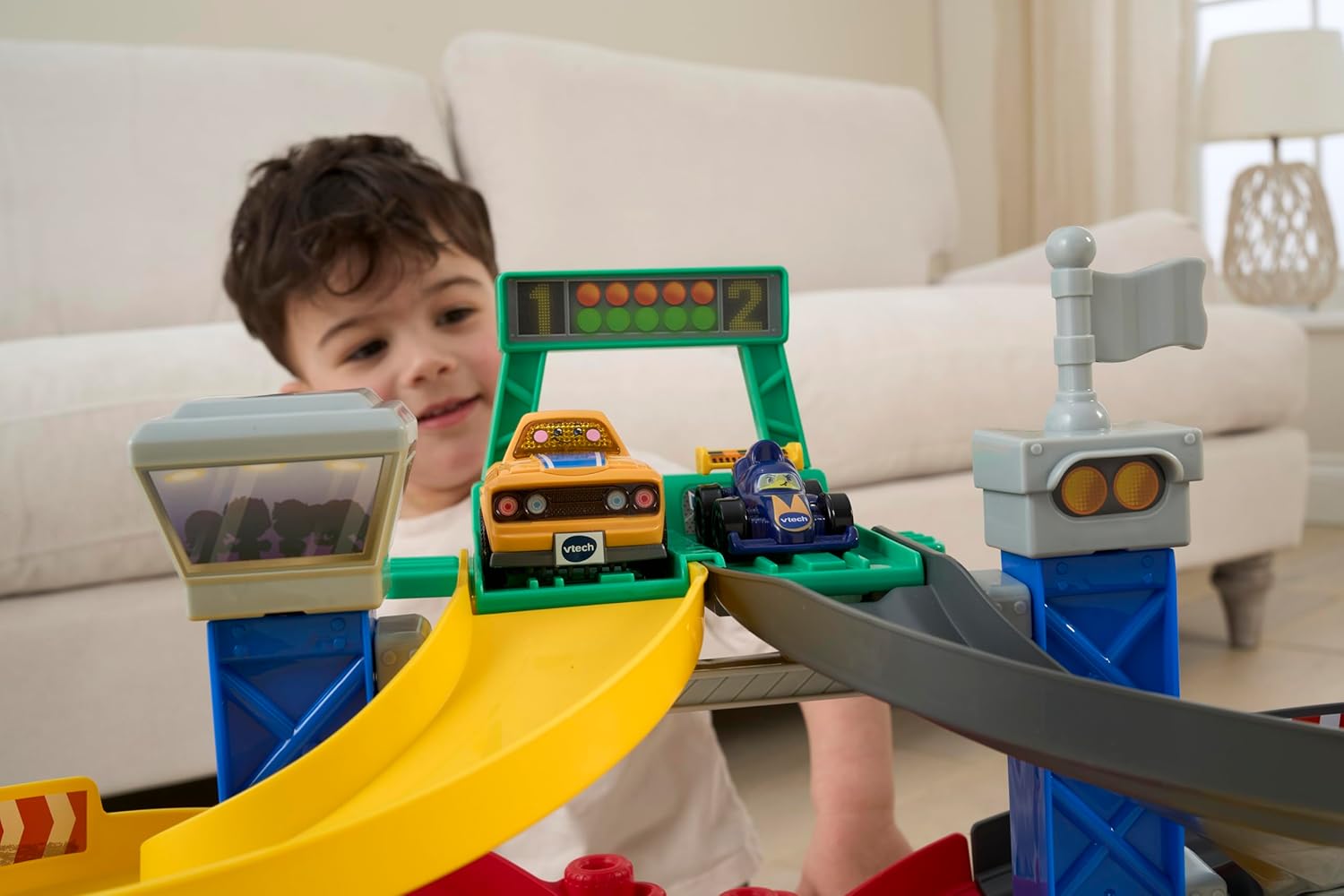 Thumbnail 5 de VTech Toot-Toot Drivers Criss-Cross Raceway: Interactive Toddler Car Playset