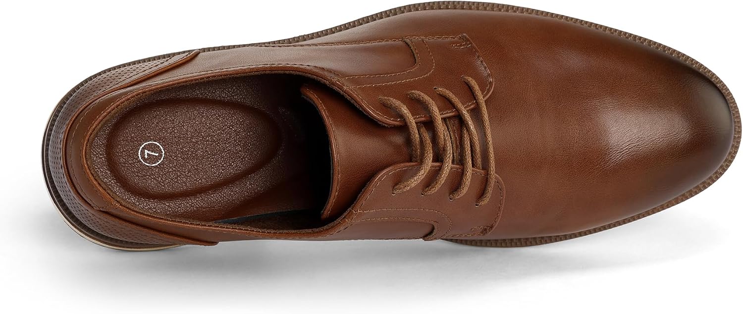 Detalle de MERIDOS Men's Casual Oxford Dress Shoes: All‑Day Comfort and Versatile Style