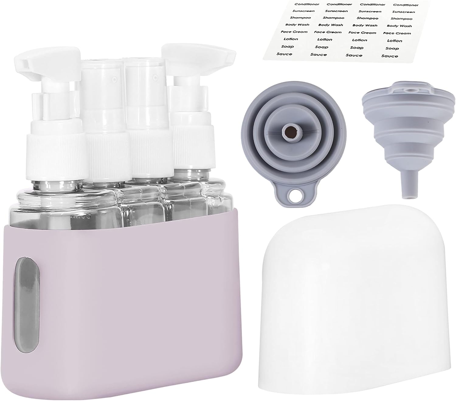 Thumbnail 6 de Bpluma Travel Bottles: Leak-Proof TSA-Approved Toiletry Containers with Labels
