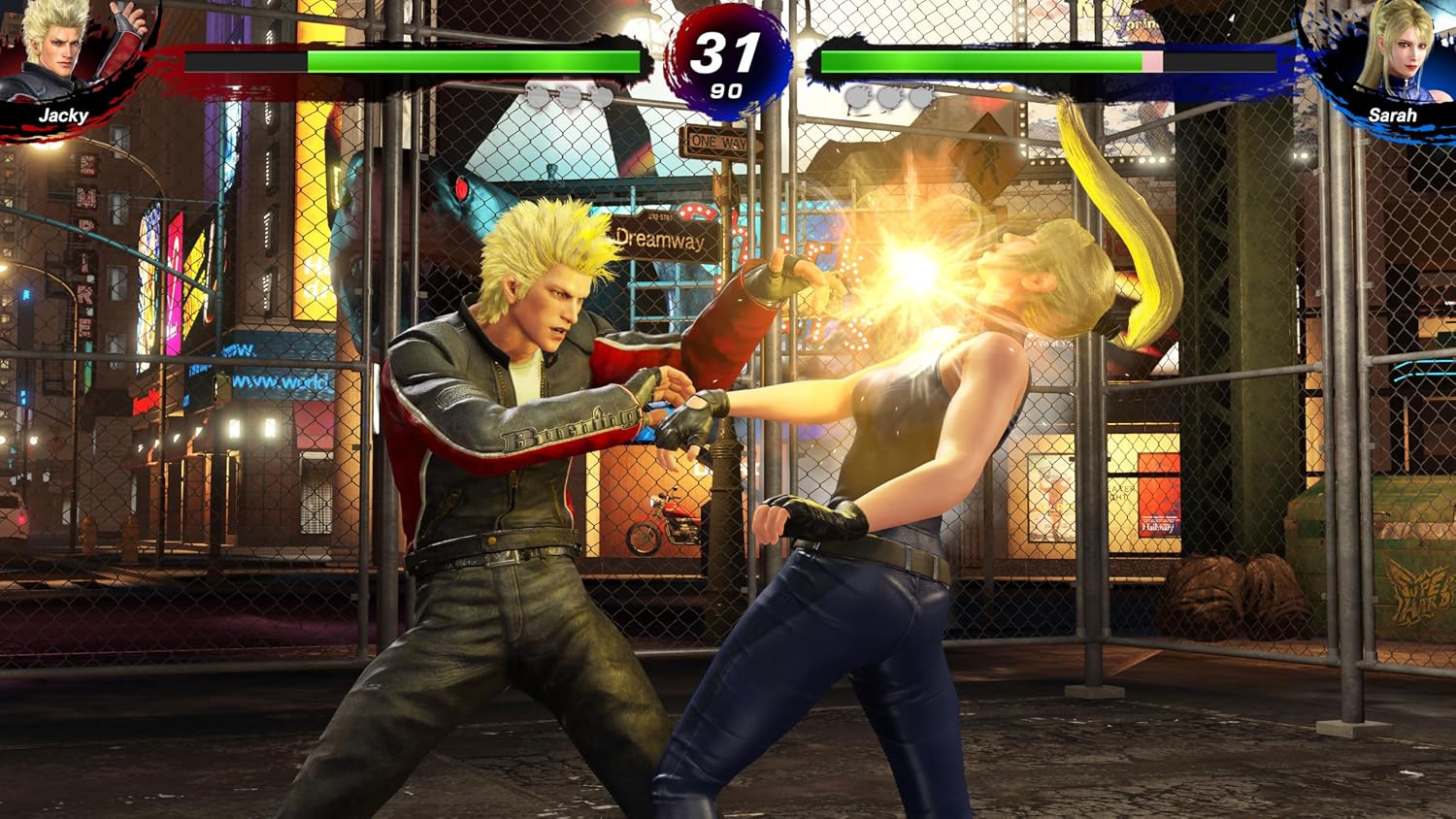 Detalle de Virtua Fighter 5 R.E.V.O. World Stage 30th Anniversary Edition (Switch 2) – umfassende Fassung mit exklusiven Inhalten