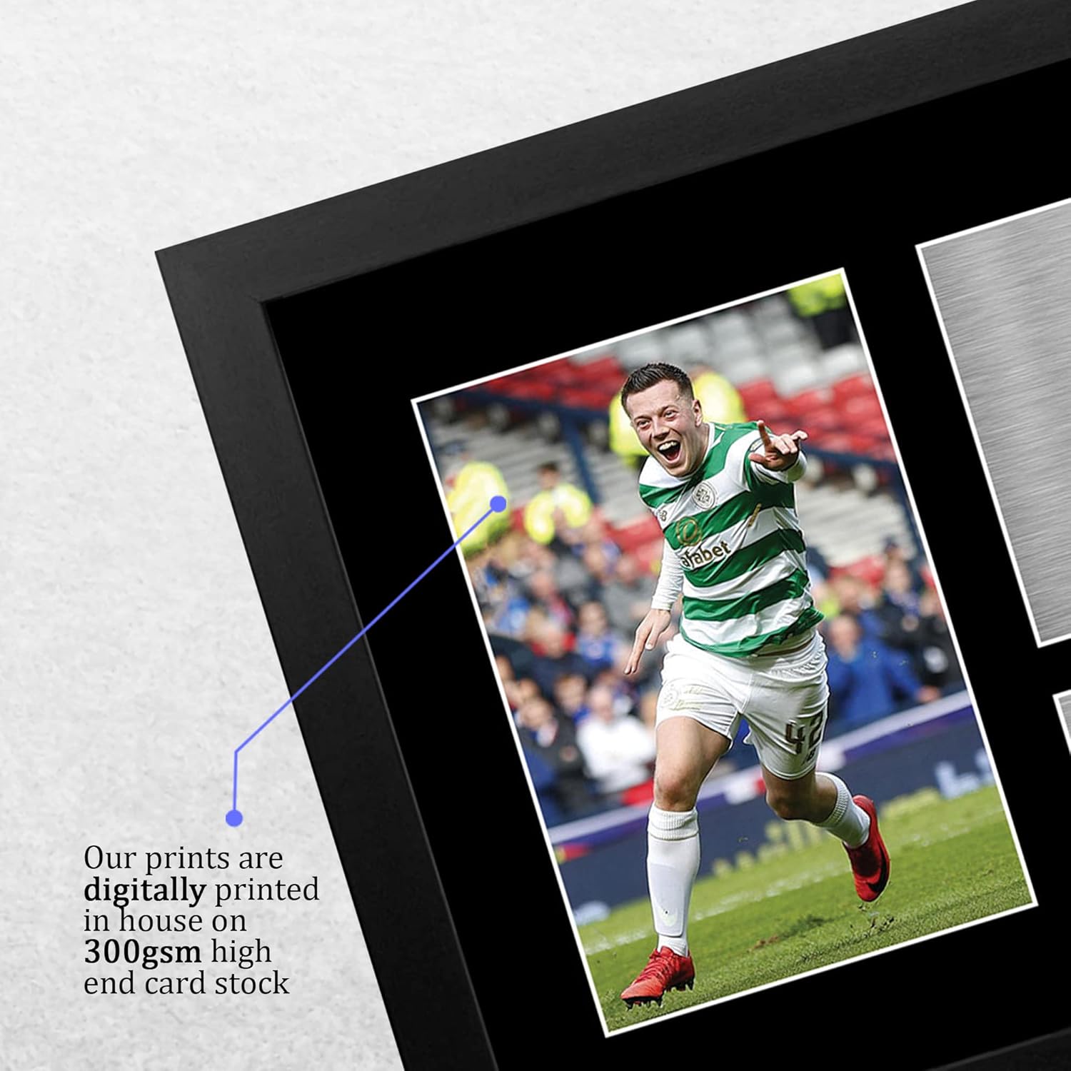 Thumbnail 3 de HWC Trading FR A4 Callum McGregor Celtic framed signed autograph picture for football fans (A4)