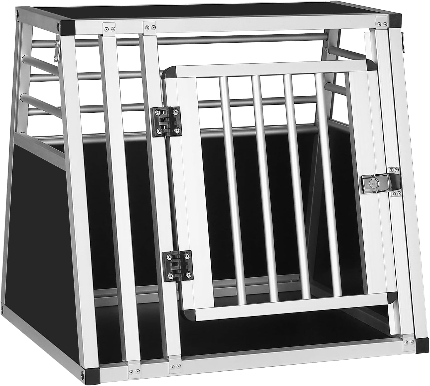 Detalle de EUGAD Hundetransportbox Alubox 60x50x55 cm