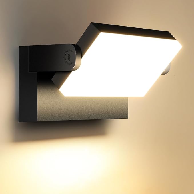 Detalle de LEDMO 60W Aplique Pared Rotativo IP65 para Exterior 🌟