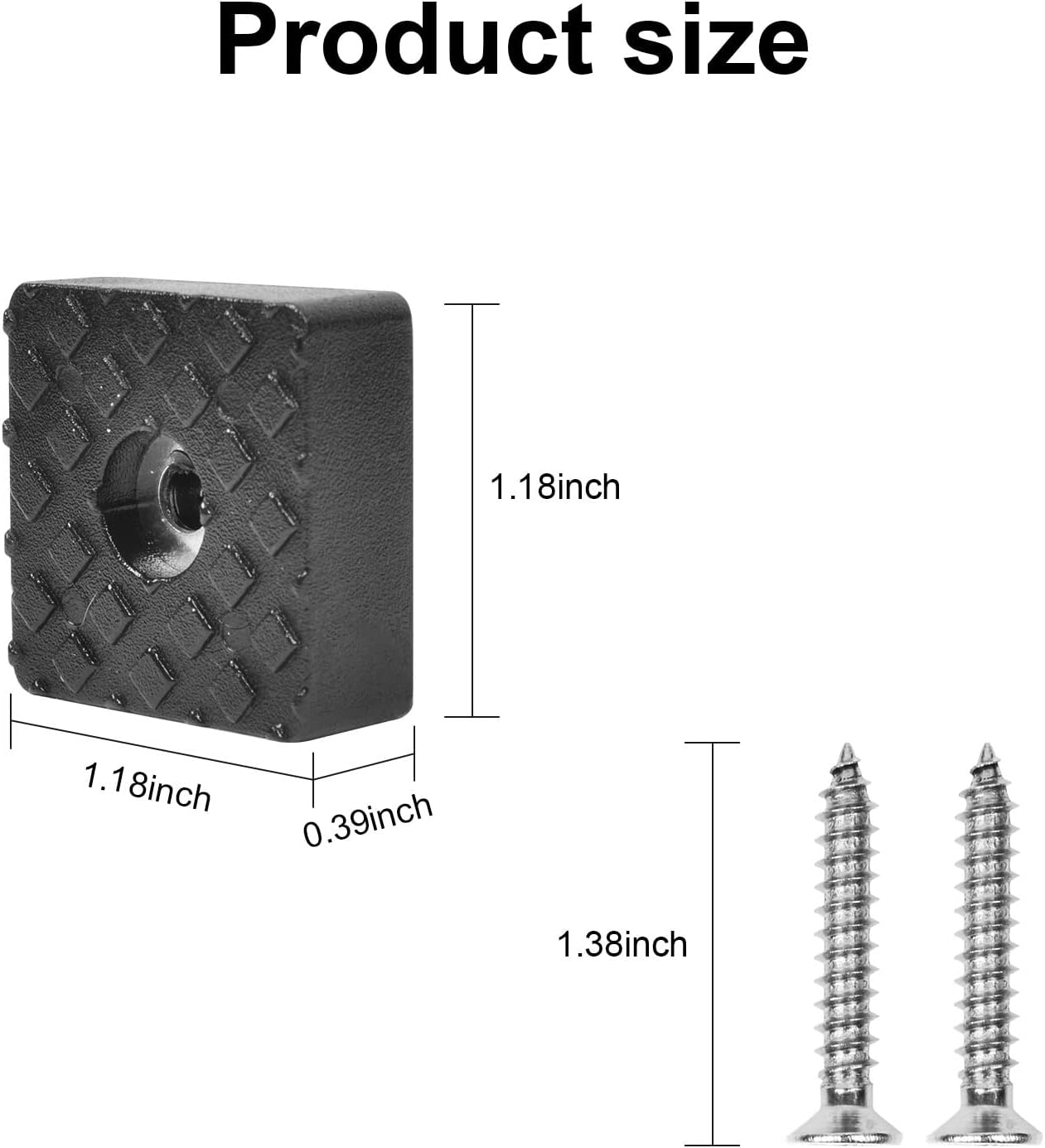 Thumbnail 1 de Jeyrup H0020 rubberen meubelpoten, 20 stuks voor antislip en vloerbescherming
